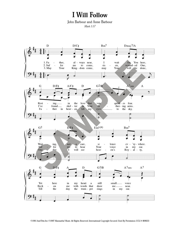 I Will Follow (Download)