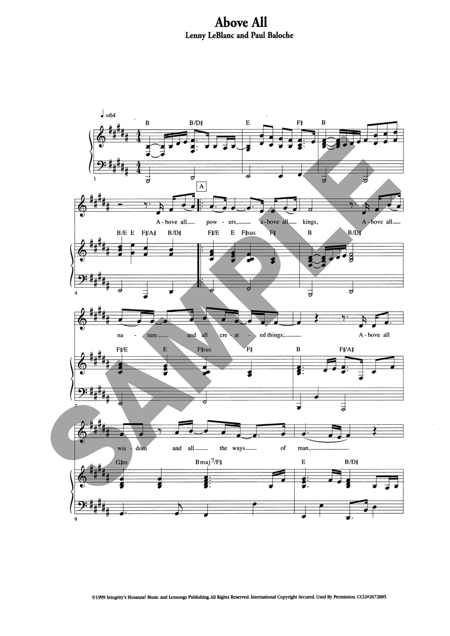 Above All (Download)