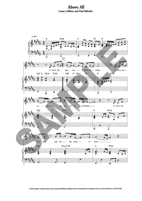 Above All (Download)
