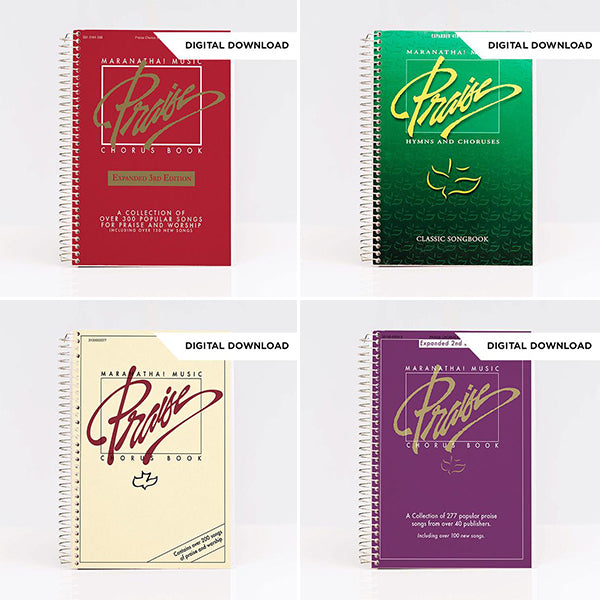 Praise Hymns & Choruses Songbook Bundle