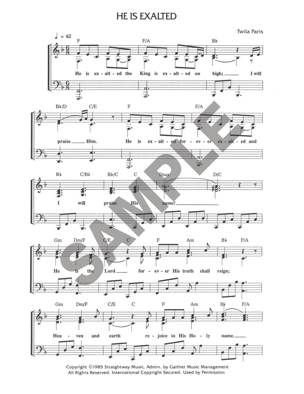 He Is Exalted (Download)
