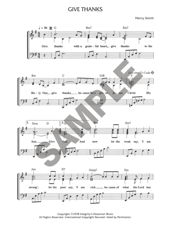 Give Thanks (Download)