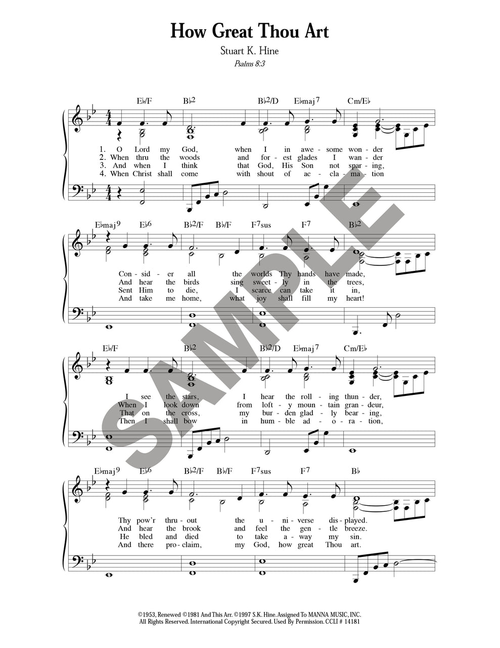 How Great Thou Art (Download)