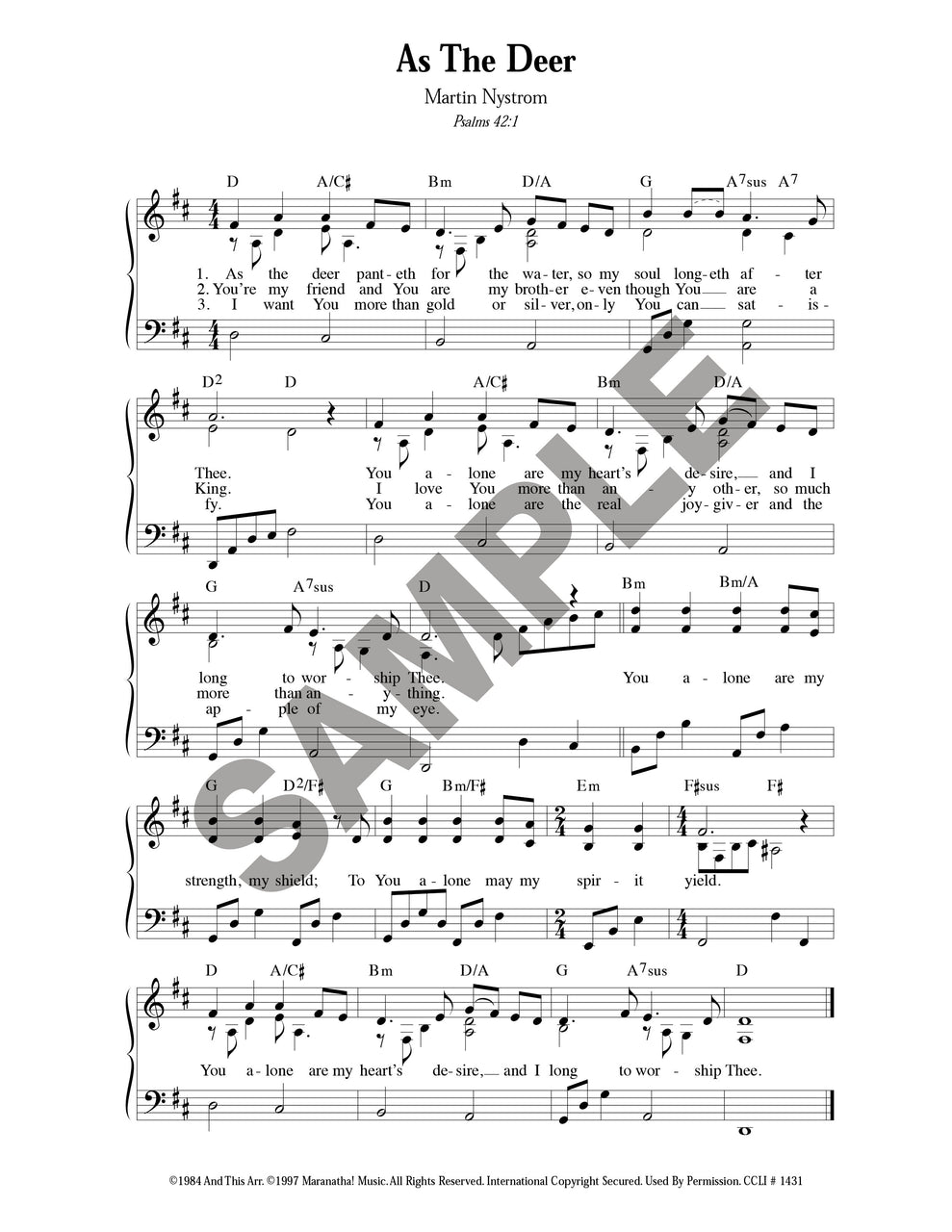 As The Deer (Download)