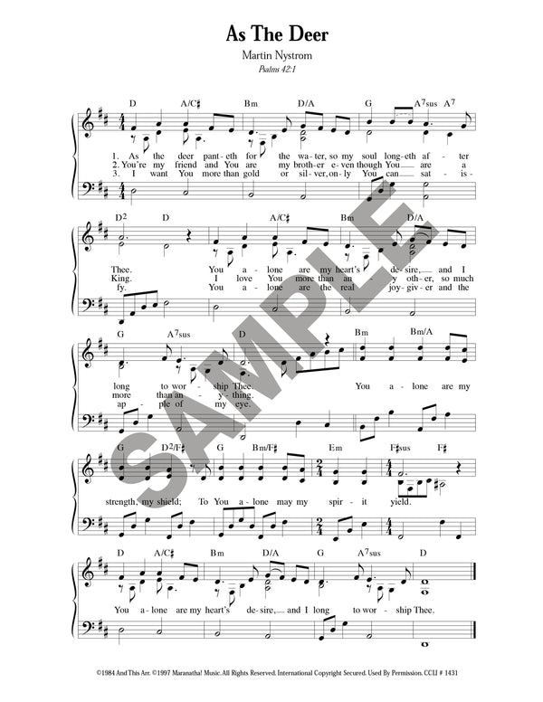 As The Deer (Download)