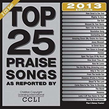 Top 25 Praise Songs 2013