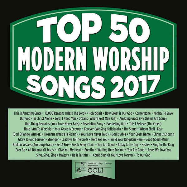 Top 50 Modern Worship Songs 2017