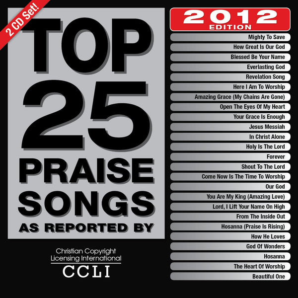 Top 25 Praise Songs 2012