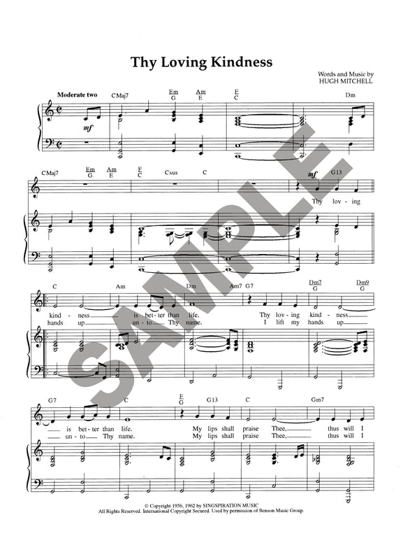 Thy Loving Kindness (Download)