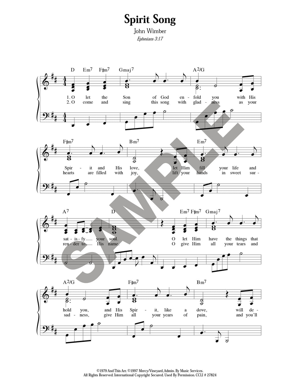 Spirit Song (Download)