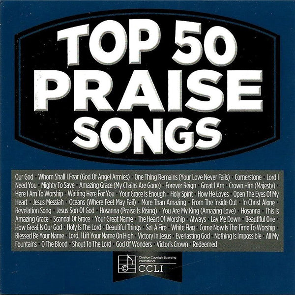 Top 50 Praise Songs (Blue)